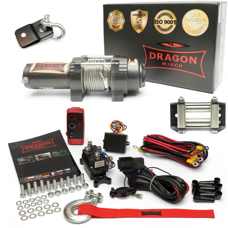 DWH3000HD Quad12v electric winch