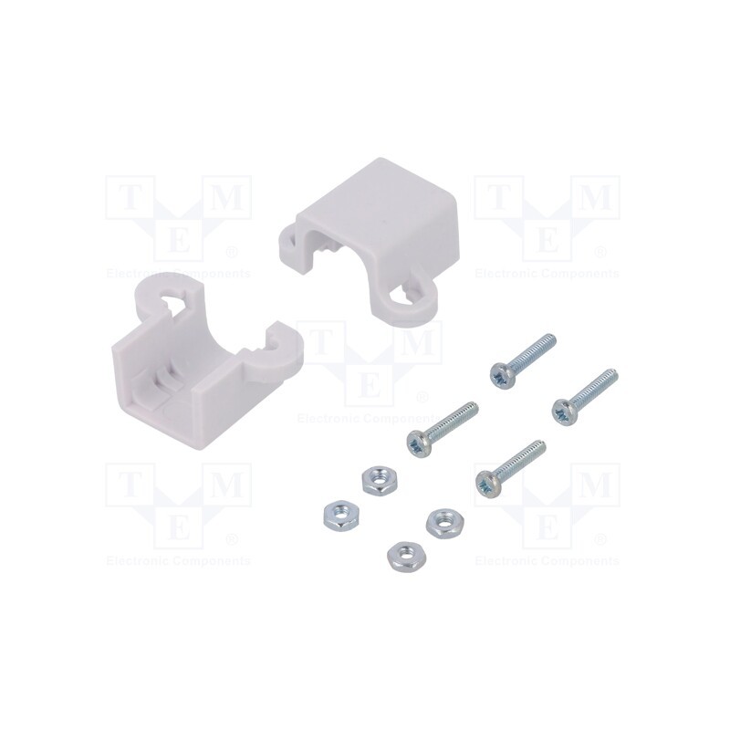 1 pcs x POLOLU - POLOLU-1089 - Bracket, white, for micromotors in size 10 x 12 x 24 mm, 2pcs.