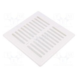 1 pcs x DOSPEL S.A. - 007-1567 - Guard, PP, 140x140mm, snap fastener, white, Body dim: 156x156x27mm