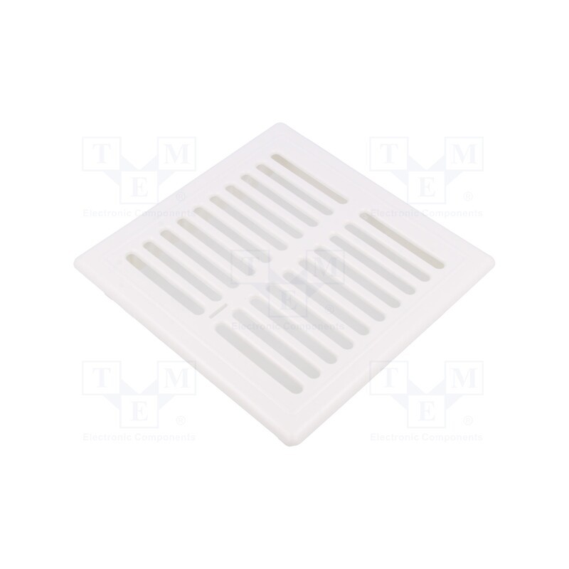 1 pcs x DOSPEL S.A. - 007-1567 - Guard, PP, 140x140mm, snap fastener, white, Body dim: 156x156x27mm