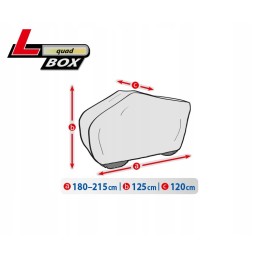Cover for quad, length 180-215 cm l box