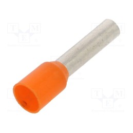 100 pcs x BM GROUP - BM007081 - Tip: bootlace ferrule, insulated, copper, 4mm2, 12mm, tinned, 12AWG