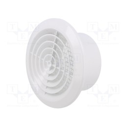 1 pcs x DOSPEL S.A. - 007-0426 - Guard, ABS, Ø100mm, snap fastener, white, Body dim: Ø144x68mm