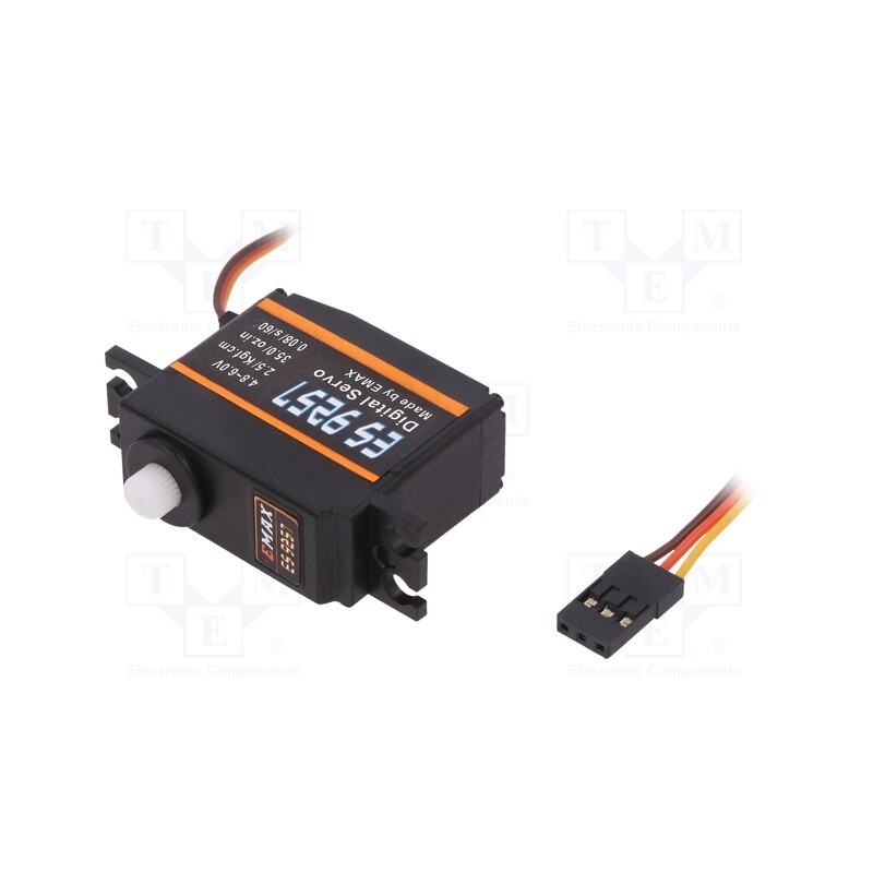 1 pcs x EMAX - EMX-SV-0288 - Motor: servo, 4.8÷6VDC, mini, digital, 34.95x30.1x14.9mm, plastic