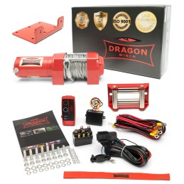Dragon Winch DWM 3500st winch for Quad Plug
