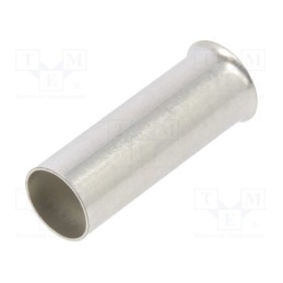 100 pcs x WAGO - 216-179 - Tip: bootlace ferrule, non-insulated, 10mm2, 15mm, tinned, crimped