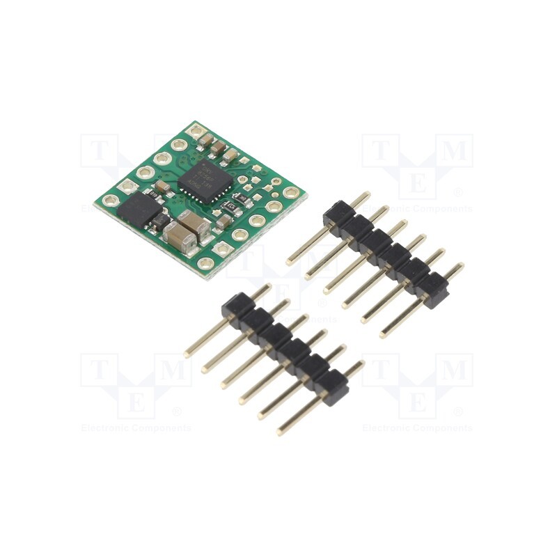 1 pcs x POLOLU - DRV8256P SINGLE BRUSHED DC MOTOR DRIVER - DC-motor driver, 100kHz, PWM, 1.9A, Uin mot: 4.5÷48V, Uin log: 5.5V