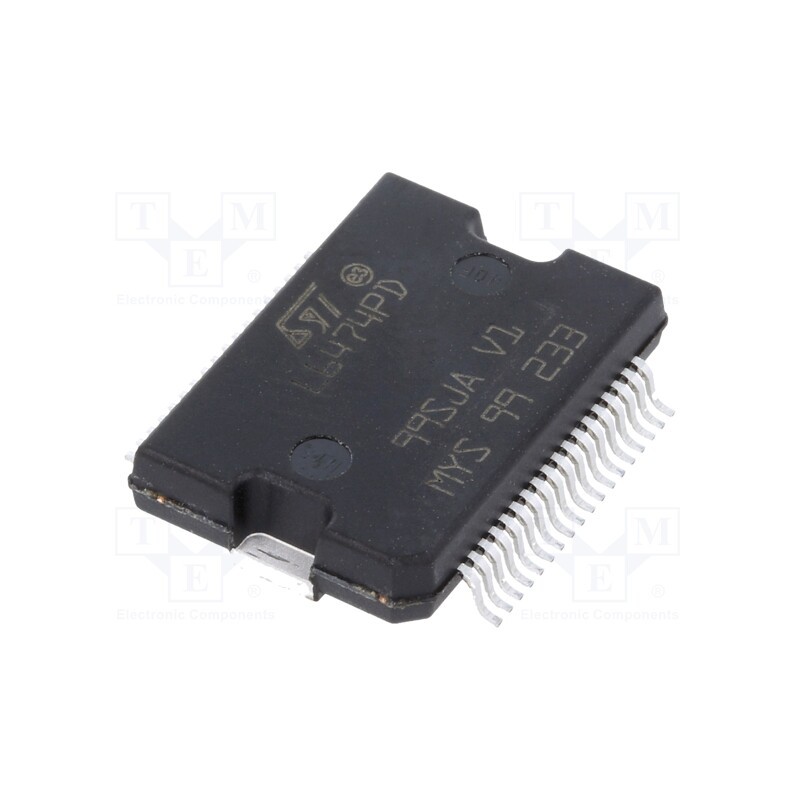 1 pcs x STMicroelectronics - L6474PD - IC: driver, motor controller, PowerSO36, 3A, Uoper: 8÷45V, 800kHz