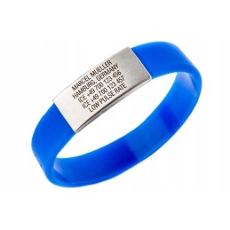 Id Ice Emergency Safety Sauce Wristband