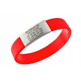 Id Ice Emergency Safety Sauce Wristband
