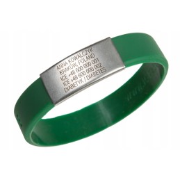 Id Ice Emergency Safety Sauce Wristband