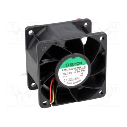 1 pcs x SUNON - PMD2406PMB1-A.(2).F.GN - Fan: DC, axial, 24VDC, 60x60x38mm, 96m3/h, 56dBA, ball bearing