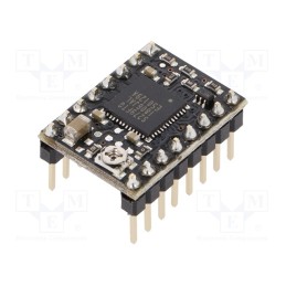 1 pcs x POLOLU - TB67S279FTG STEPPER MOTOR DRIVER COMPACT - Stepper motor controller, TB67S279FTG, 1.1A, Uin mot: 10÷47V