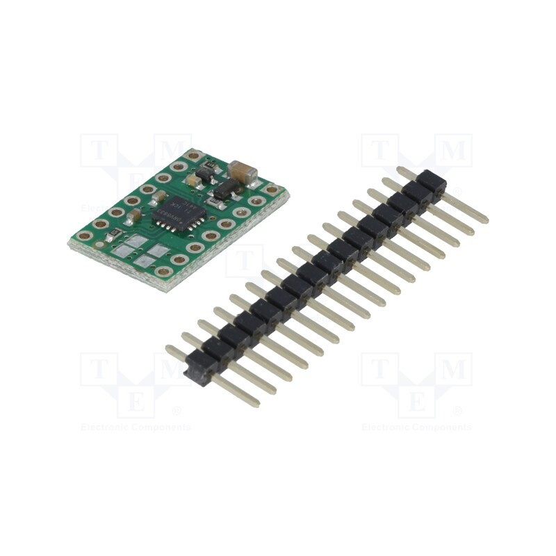 1 pcs x POLOLU - POLOLU-2130 - DC-motor driver, DRV8833, 50kHz, PWM, 1.2A, Uin mot: 2.7÷10.8V
