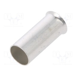 100 pcs x WAGO - 216-109 - Tip: bootlace ferrule, non-insulated, 10mm2, 12mm, tinned, crimped