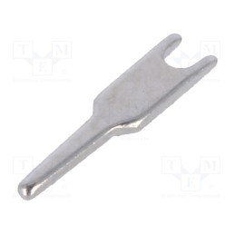 100 pcs x VOGT - 1001.28 - Tip: solder lug, 1.6mm, 0.4mm, soldering,THT, tinned, bronze