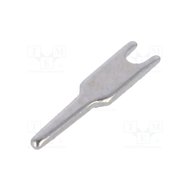 100 pcs x VOGT - 1001.28 - Tip: solder lug, 1.6mm, 0.4mm, soldering,THT, tinned, bronze