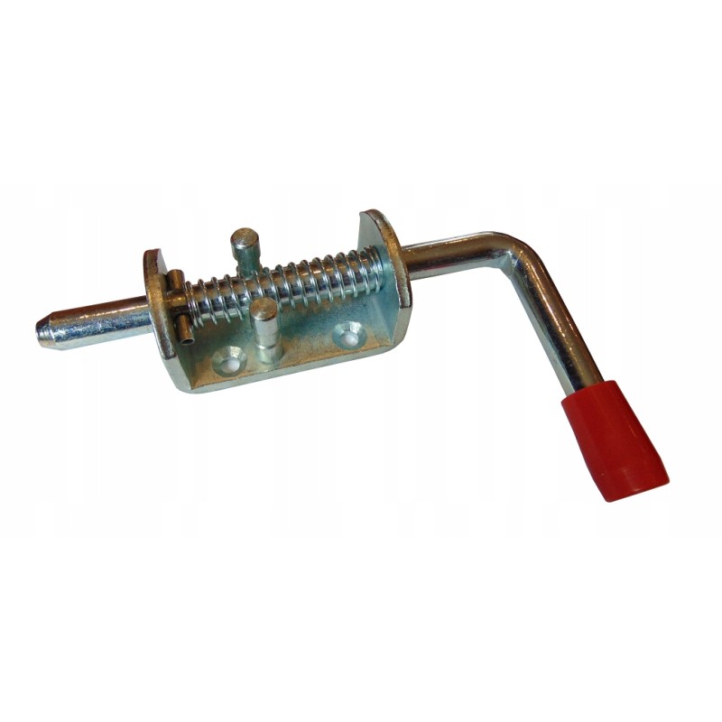 The latch has a strong bolt lock and a spring-loaded latch