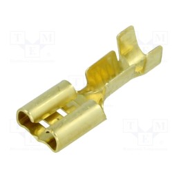 100 pcs x BM GROUP - BM 02290 - Terminal: flat, 6.3mm, 0.8mm, female, 1÷2.5mm2, crimped, for cable