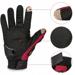 Gloves motor quad pro biker colors touch m
