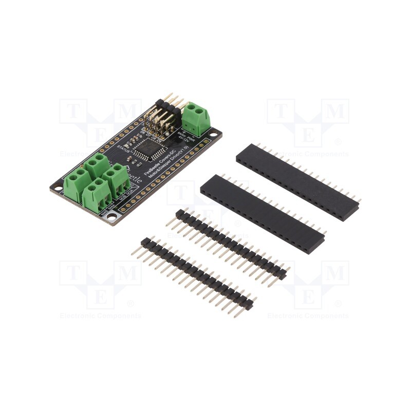 1 pcs x DFROBOT - DFR0508 - DC-motor driver, FireBeetle, STM8S105,TB6612FNG, I2C, 1.2A, black