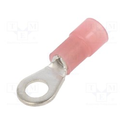 100 pcs x BM GROUP - BM80119 - Tip: ring, M4, Ø: 4.3mm, 0.25÷1.5mm2, crimped, for cable, insulated