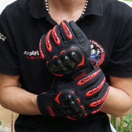 Motorcycle gloves quad enduro touch l