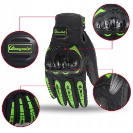 Motorcycle gloves quad enduro touch m