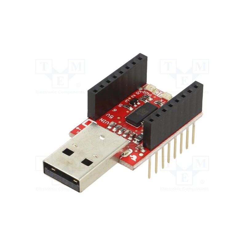 1 pcs x SPARKFUN ELECTRONICS - DEV-12924 - Module: programmer, SparkFun MicroView, SF-DEV-12923