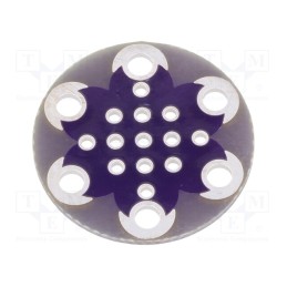 1 pcs x SPARKFUN ELECTRONICS - DEV-09102 - Module: adapter, prototype board, LilyPad, metalic holes, 20mm