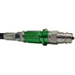 Quick connector, Euro plug M18, hose marker 1 2