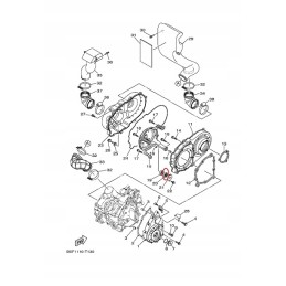 Seal Yamaha Kodiak Grizzly 93101 12168 00