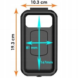 Anti-vibration motorcycle holder, phone case