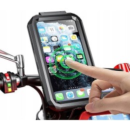 Anti-vibration motorcycle holder, phone case