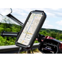 Anti-vibration motorcycle holder, phone case