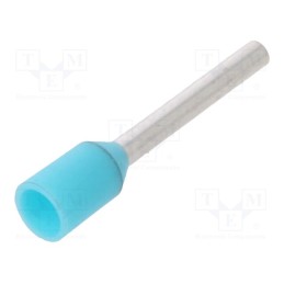 100 pcs x WAGO - 216-302 - Tip: bootlace ferrule, insulated, 0.34mm2, 8mm, tinned, crimped