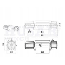The most reliable synthetic rope winch 5 5 24v