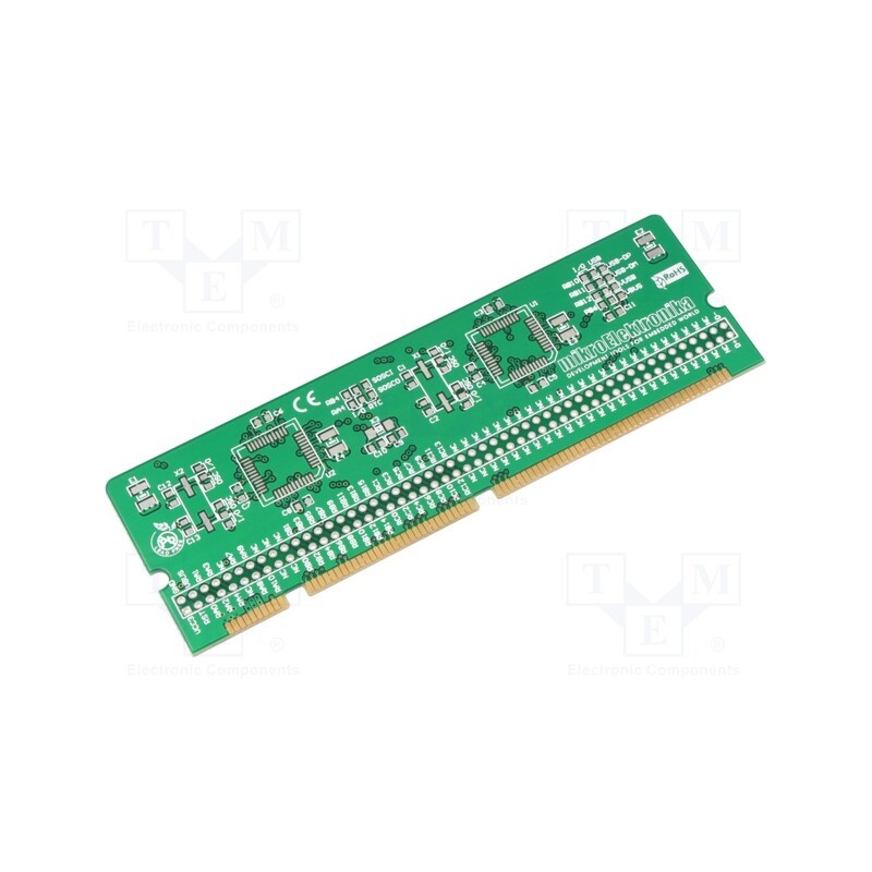 1 pcs x MIKROE - LV-24-33 V6 44-PIN TQFP MCU CARD EMPTY - Multiadapter, Plug-In-Module board 44pin TQFP, prototype board
