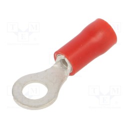 100 pcs x BM GROUP - BM90119 - Tip: ring, M4, Ø: 4.3mm, 0.25÷1.5mm2, crimped, for cable, insulated