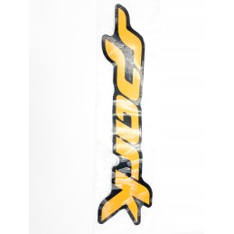 Orange spark logo sticker 219905041