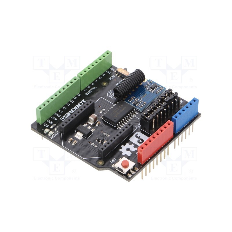 1 pcs x DFROBOT - TEL0075 - Module: RF, shield, Arduino,XBee, 9.6kbps, 0÷70°C, 315MHz