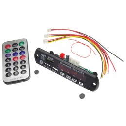 MP3 player, FM radio for quad, SD reader, remote control