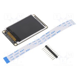 1 pcs x DFROBOT - DFR0928 - Display: TFT, 1.8', 128x160, 35x55mm, Interface: GDI,SPI, 120°