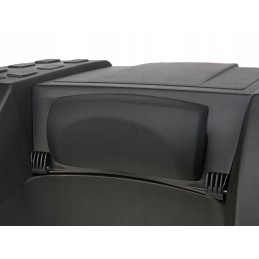 Central trunk trunk with backrest shad quad atv