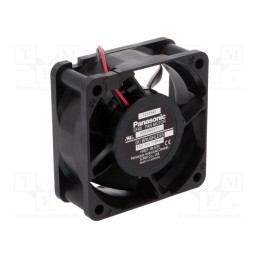 1 pcs x PANASONIC - ASFP62371 - Fan: DC, axial, 12VDC, 60x60x25mm, 28.8m3/h, 23.5dBA, ball bearing