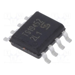 1 pcs x TAIWAN SEMICONDUCTOR - TS19452CS RLG - IC: driver, buck, LED controller, SOP8, 120mA, Ch: 1, 20÷475V