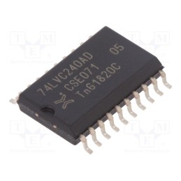 5 pcs x NEXPERIA - 74LVC240AD,112 - IC: digital, buffer,inverting,line driver, Ch: 8, CMOS,TTL, SMD