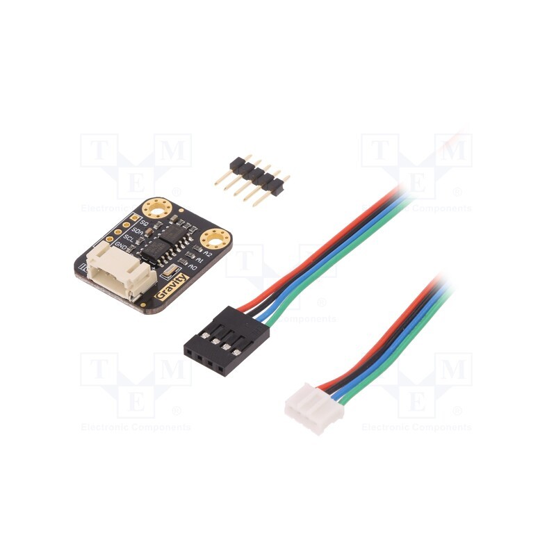 1 pcs x DFROBOT - DFR0151 - Module: RTC, DS1307, I2C, 5VDC, Kit: module,wire jumpers, 22x27mm
