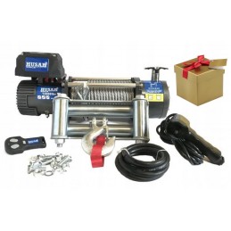 Winch winch steel rope 25m 5 9t 24v