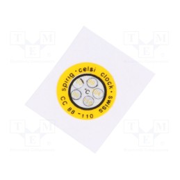 1 pcs x SPIRIG - CC-088/110 - Temperature indicator, 88°C,93°C,99°C,104°C,110°C, °C, Ø14mm